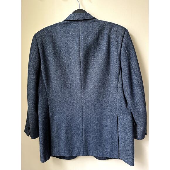 Davide Cenci Blazer Jacket 100% Pure Wool 3 Buttons Pockets Mens Good condition - Picture 8 of 11